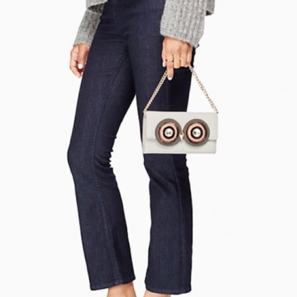 NWT Kate Spade Blaze a Trail Milou Leather Clutch